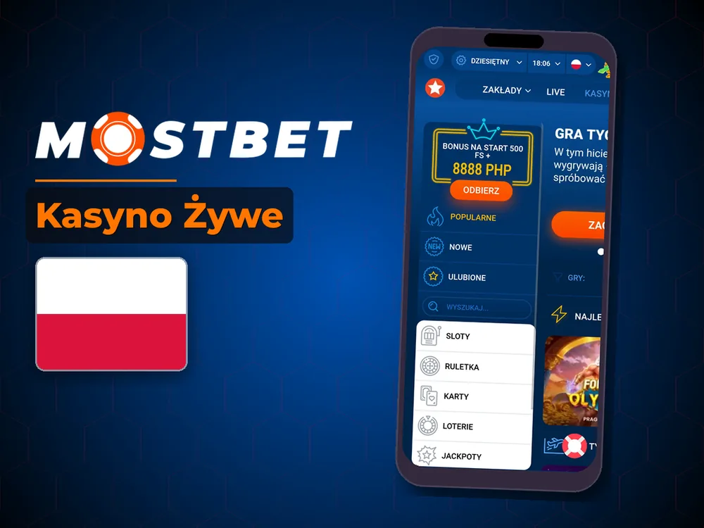 Mostbet - Kasyno Żywe