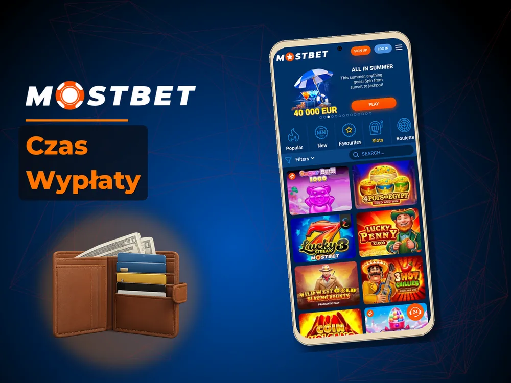 Mostbet - Czas Wypłaty
