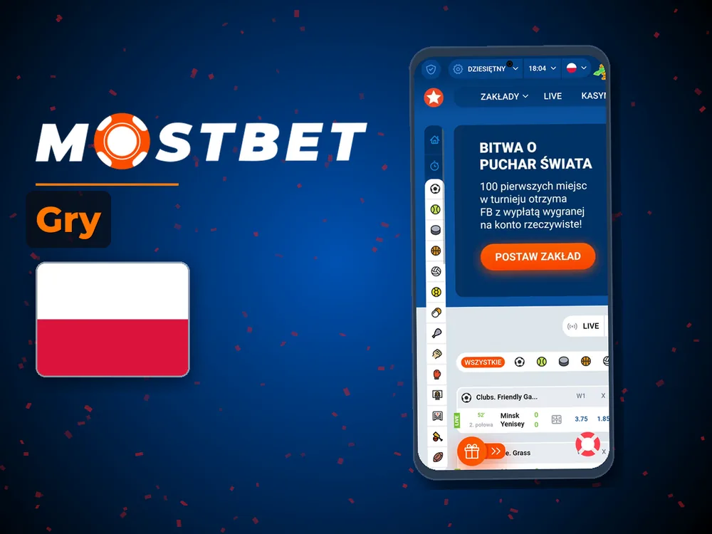 Mostbet - Gry
