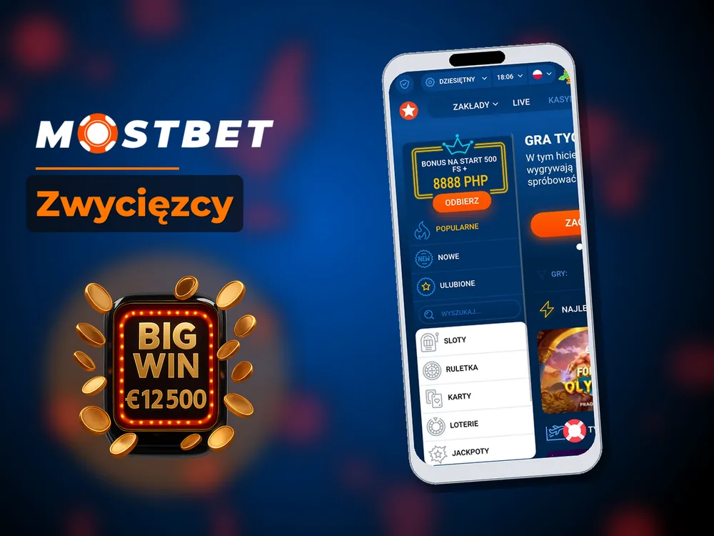 Mostbet - Zwycięzcy
