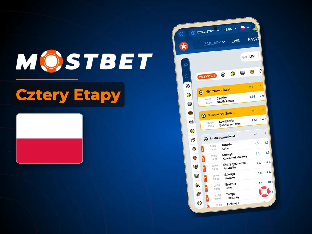 Mostbet - Cztery Etapy
