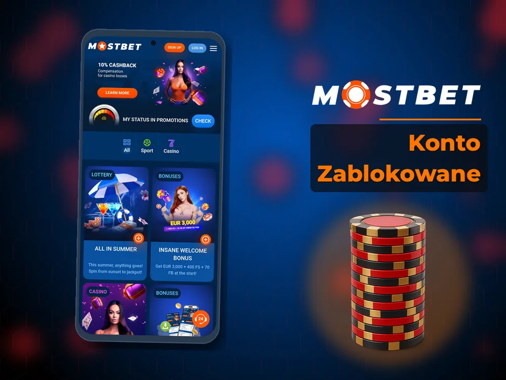 Mostbet - Konto Zablokowane