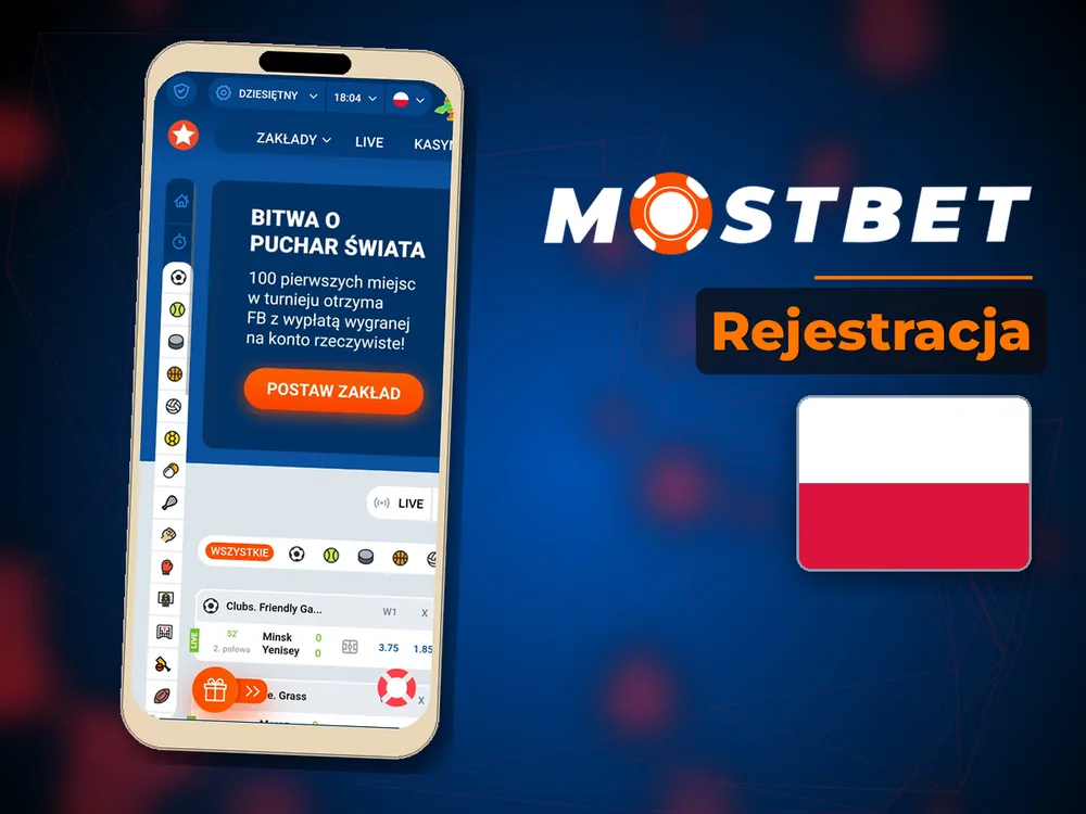 Mostbet - Rejestracja