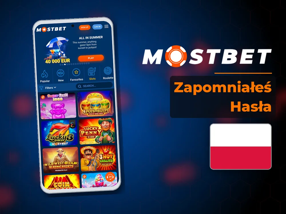 Mostbet - Zapomniałeś Hasła