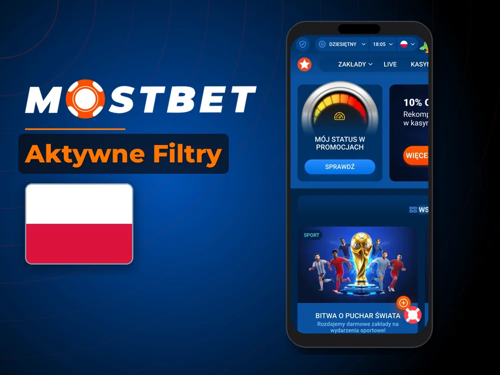 Mostbet - Aktywne Filtry