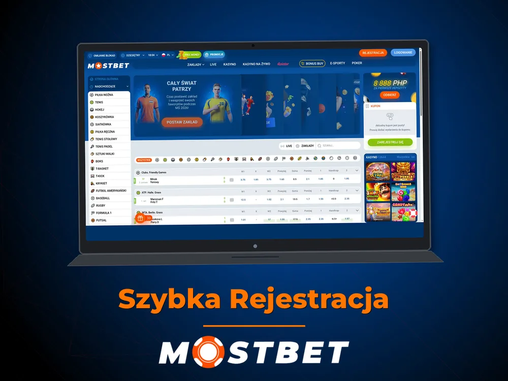 Mostbet - Szybka Rejestracja
