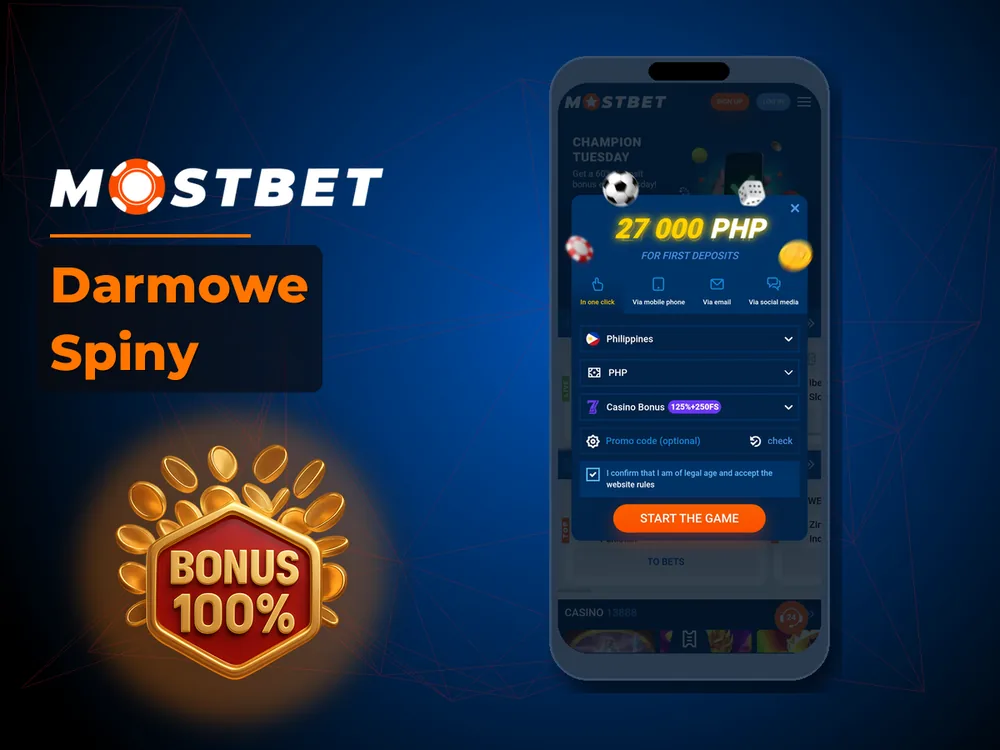 Mostbet - Darmowe Spiny